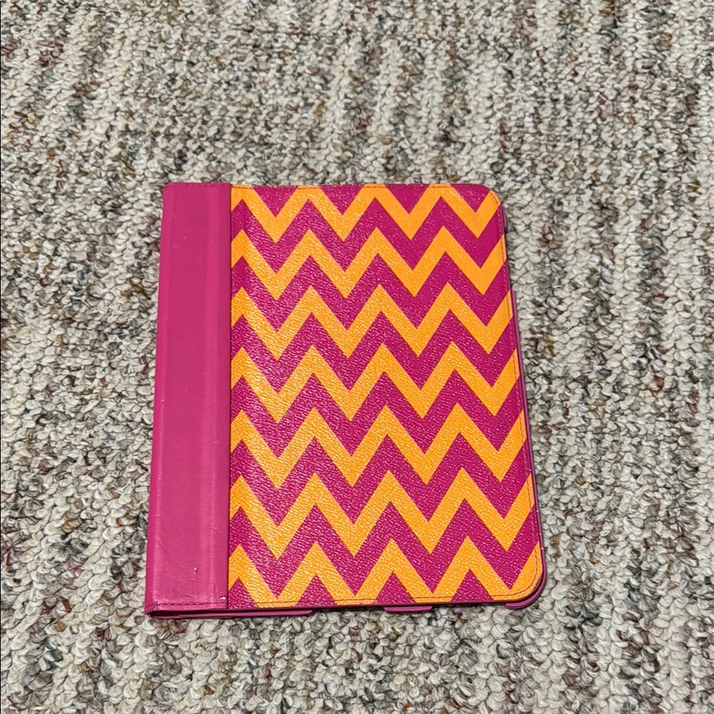 Vera Bradley Pink and Orange Chevron Tablet Case